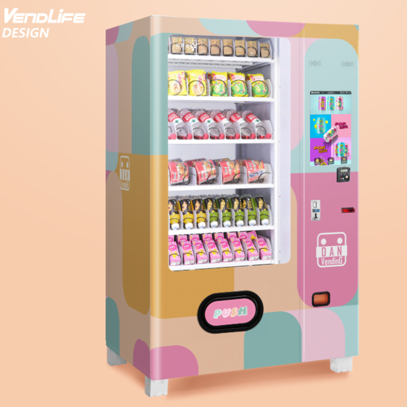 Popcorn Vending Machine - Fabrika Doğrudan Satışı 24 Saat Self