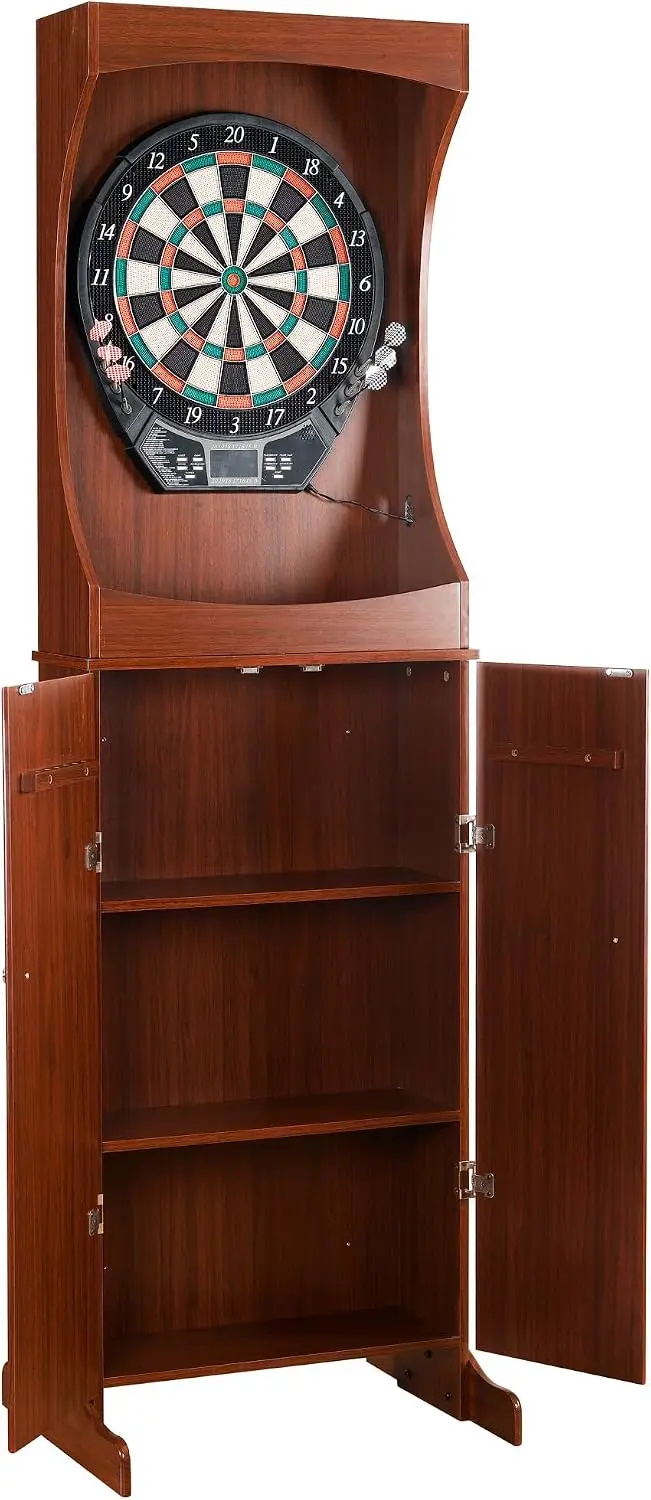 Electronic Dartboard Cabinet - Outlaw Elektronik Dart Tahtası Dolap Seti