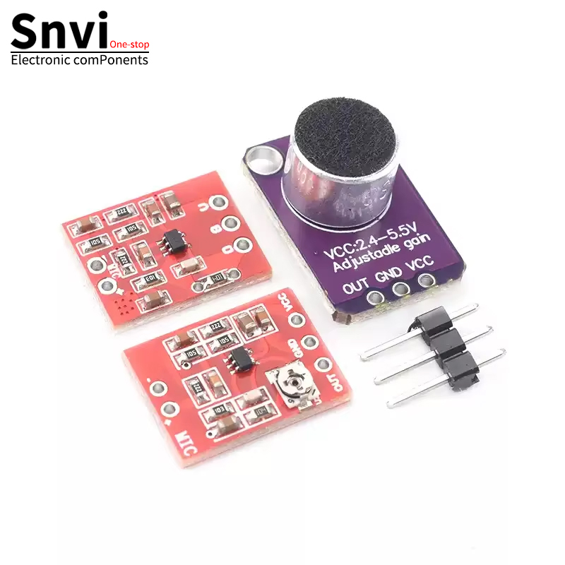 Arduino Vending Machine Project - Snvi MAX4466 Elektret Mikrofon Amplifikatör Modülü