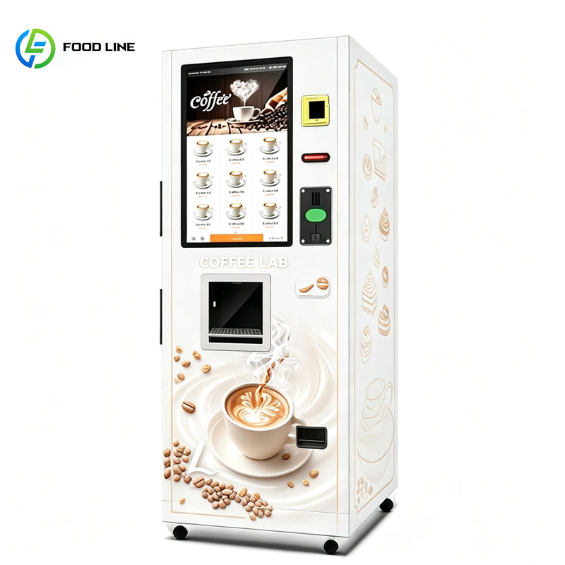 Commercial Vending Machine - Kahve Otomatı Taze Çekilmiş Çekirdekten Fincana