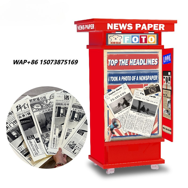 Photo Booth Machine - İşletme Fotoğraf Kabini Anında Fotoğraf Baskı