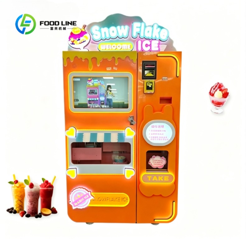 Slushie Machine Vending - Otomatik Slushie Otomatı Ticari Smoothie Yapıcı,