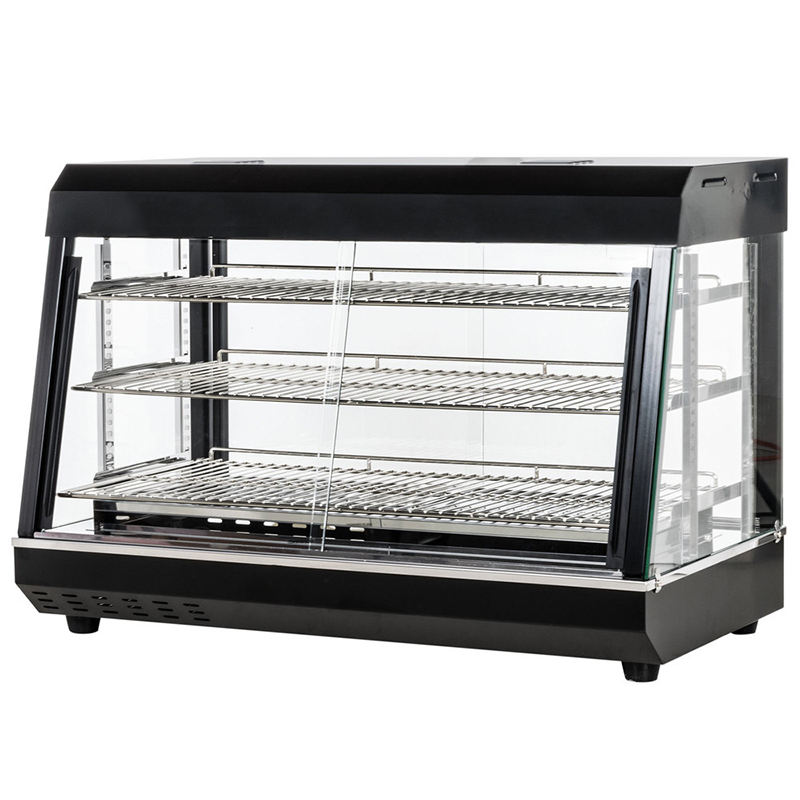 Glass Cabinet Display - Elektrikli Paslanmaz Çelik Restoran Ekmek Teşhir