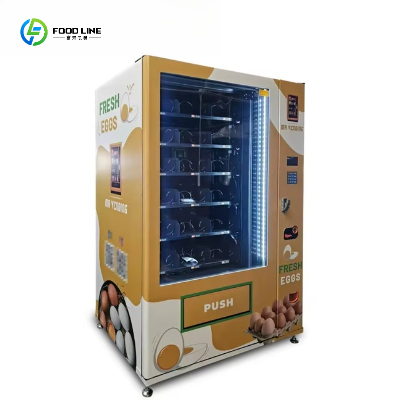 Commercial Vending Machine - Dokunmatik Ekranlı Ticari Yumurta Otomatı, Özelleştirilmiş
