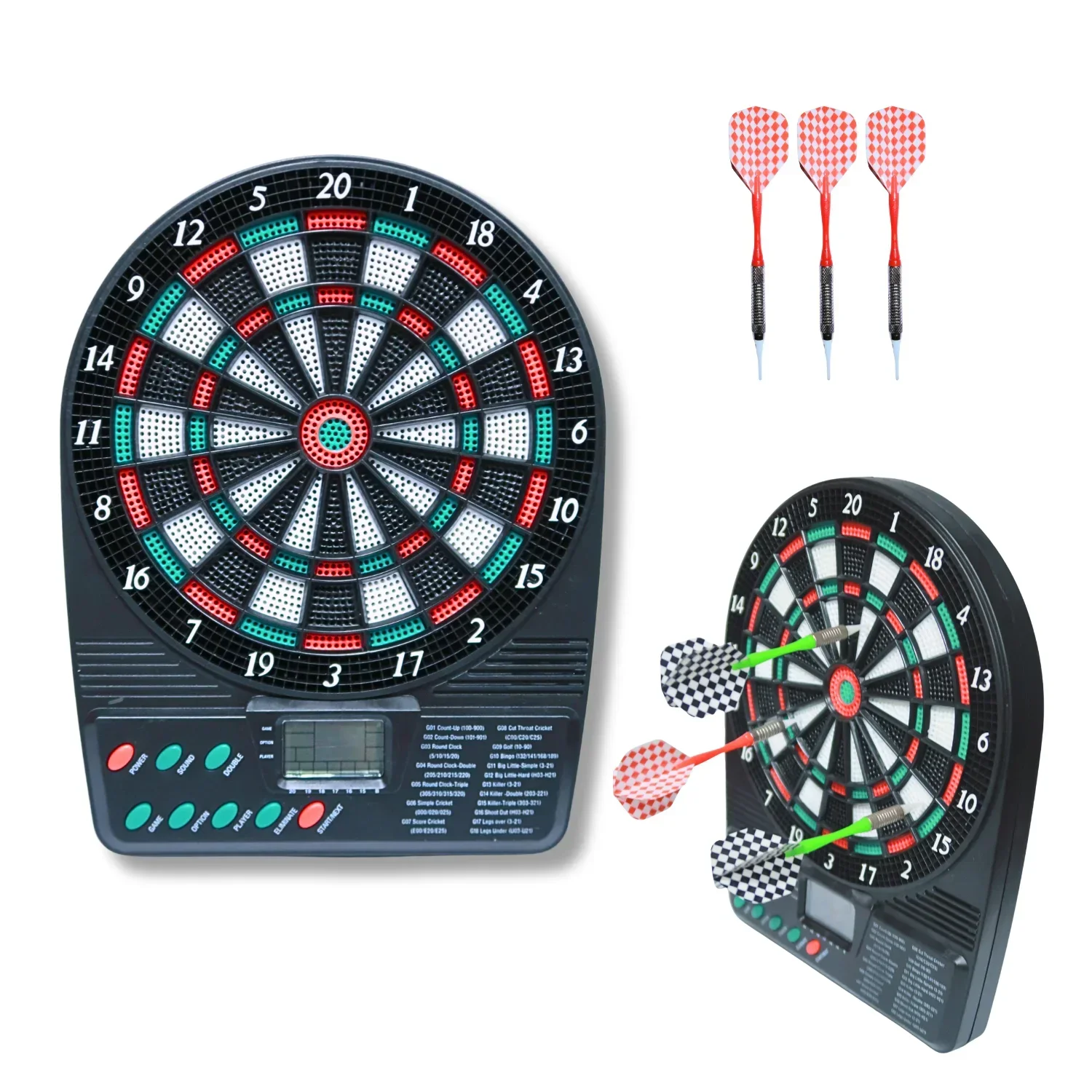 Electronic Dartboard Cabinet - Taşınabilir Elektronik Dart Tahtası - Duvara