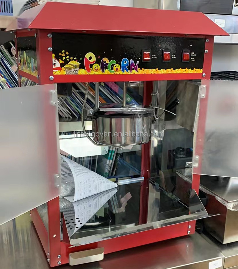 Popcorn Vending Machine - Endüstriyel Patlamış Mısır Yapma Makinesi Otomatlı
