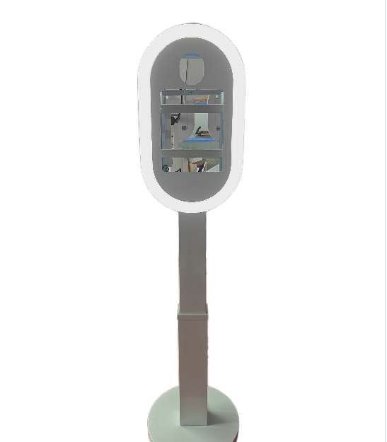 Photo Booth Machine - iPad DSLR Fotoğraf Kabini, Oval Aynalı