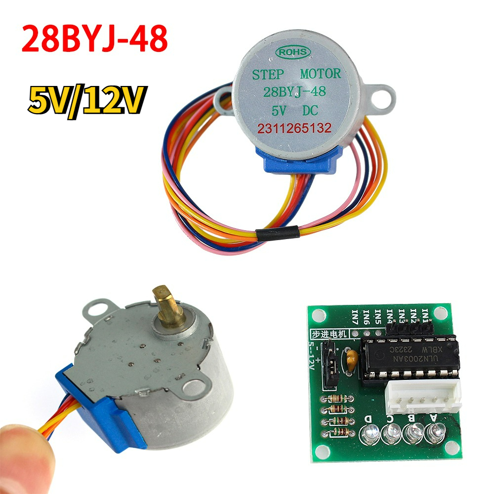 Arduino Vending Machine Project - 28BYJ-48 Step Motor Kiti 5V/12V 4