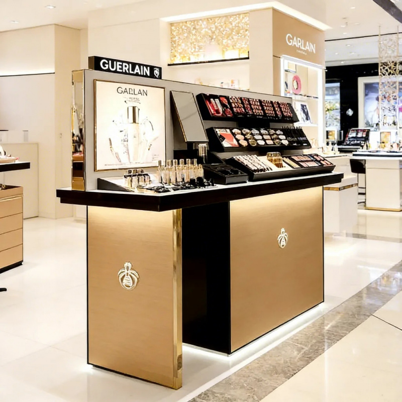 Özel Tasarım Lüks Altın Kaplam - Glass Cabinet Display incelemesi ve fiyatı