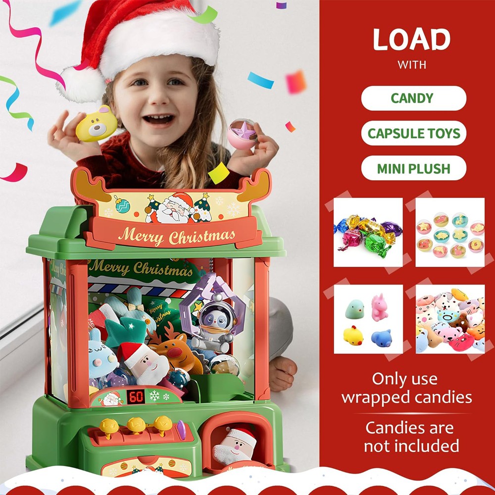 Noel pençe makinesi çocuklar i - Arcade And Vending incelemesi ve fiyatı