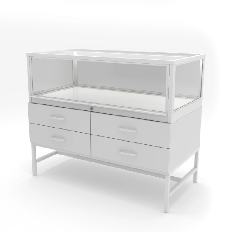 custom.KEWAY 48 İnç Lüks Yarım - Glass Cabinet Display incelemesi ve fiyatı