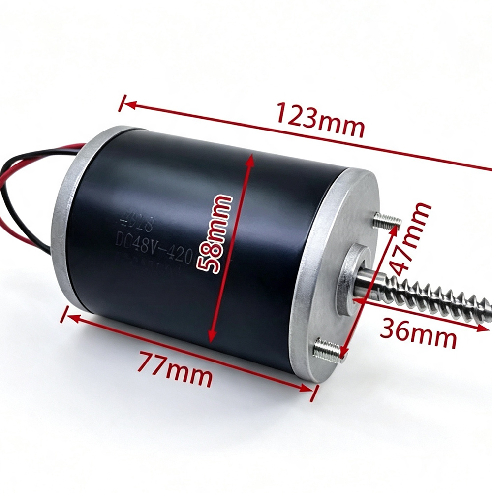 48V Yüksek Hızlı DC Motor 2500 - Crane Claw Motor incelemesi ve fiyatı