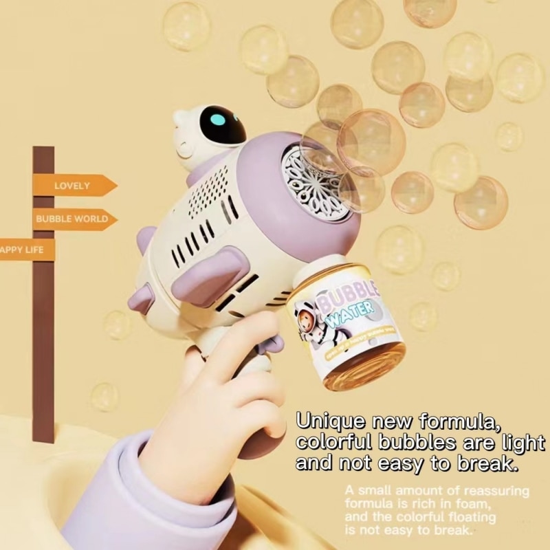 Çocuklar için mor kabarcık mak - Bubble Gum Machine incelemesi ve fiyatı