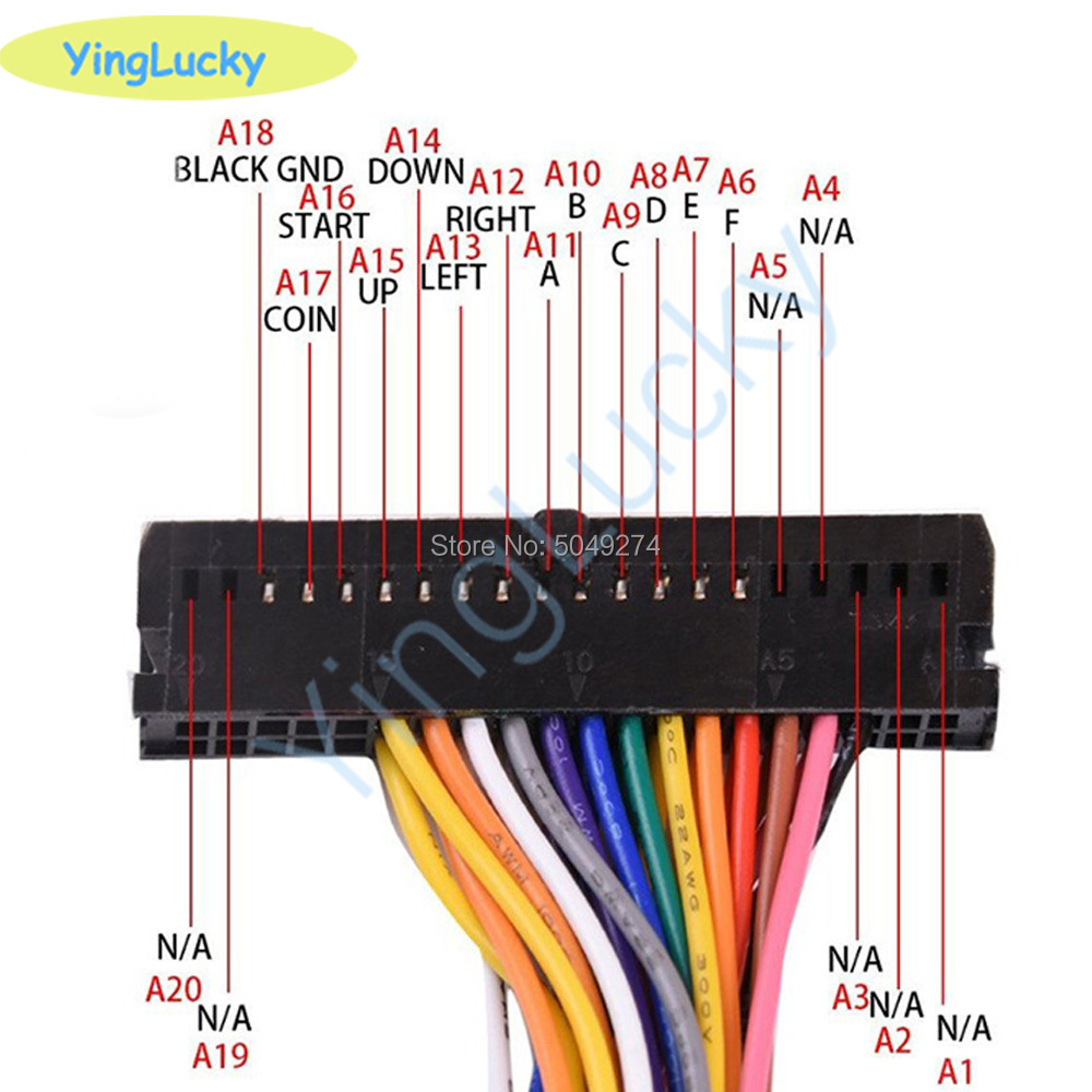 Arcade kabine 40-pin tel koşum - Boxing Machine Arcade incelemesi ve fiyatı