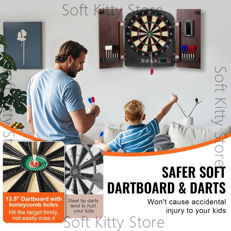 Dart Tahtası ve Dolap Seti, Gi - Electronic Dartboard Cabinet incelemesi ve fiyatı