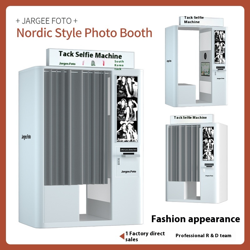 İskandinav Tarzı Taşınabilir H - Photo Booth Machine incelemesi ve fiyatı
