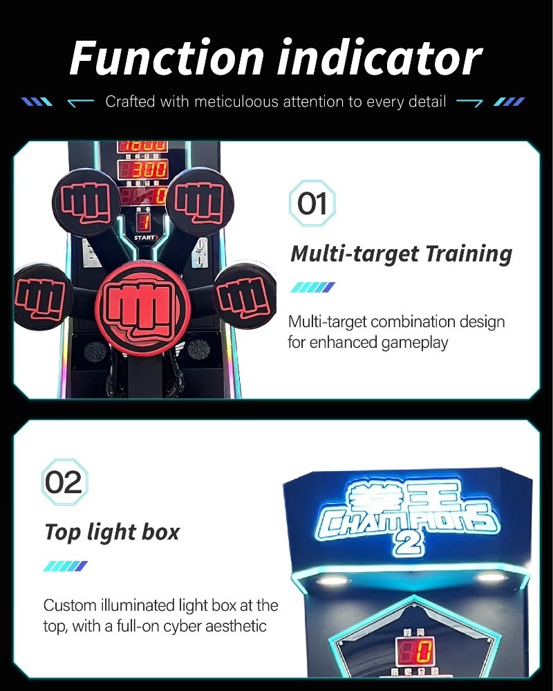 Ticari Yumruk Makinesi Big Kin - Boxing Machine Arcade incelemesi ve fiyatı