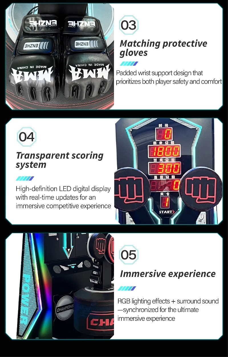 Ticari Yumruk Makinesi Big Kin - Boxing Machine Arcade incelemesi ve fiyatı