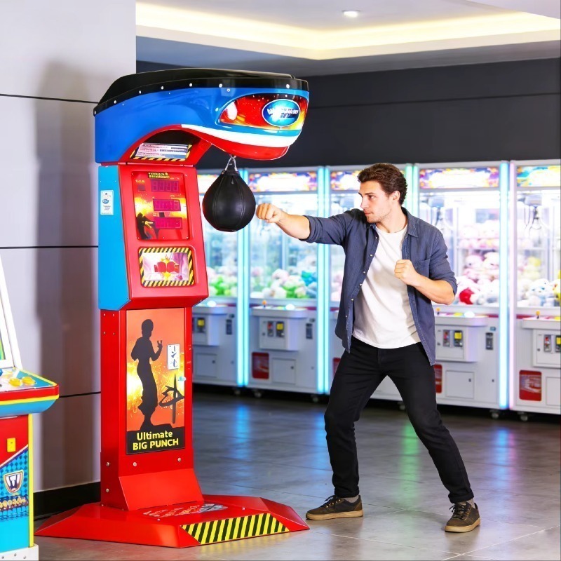 Ticari Yumruk Makinesi Big Kin - Boxing Machine Arcade incelemesi ve fiyatı