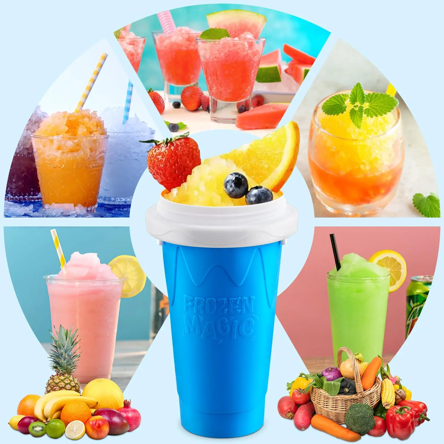 2024 Yaz Sihirli Slushy Maker  - Slushie Machine Vending incelemesi ve fiyatı