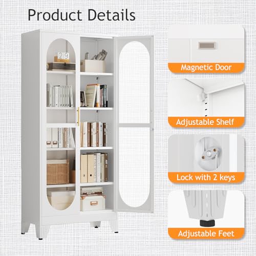 71 inç Yüksekliğinde, Cam Kapı - Glass Cabinet Display incelemesi ve fiyatı
