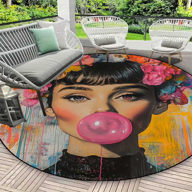 Çiçekli Başlı Kadın Grafiti Sa - Bubble Gum Machine incelemesi ve fiyatı