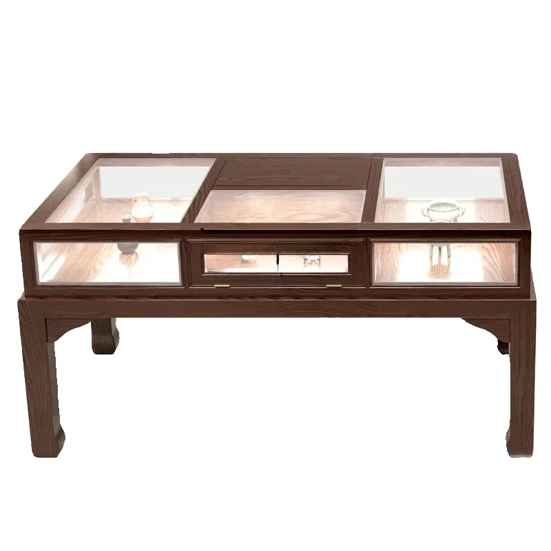 Yeni Çin malı masif ahşap vitr - Glass Cabinet Display incelemesi ve fiyatı