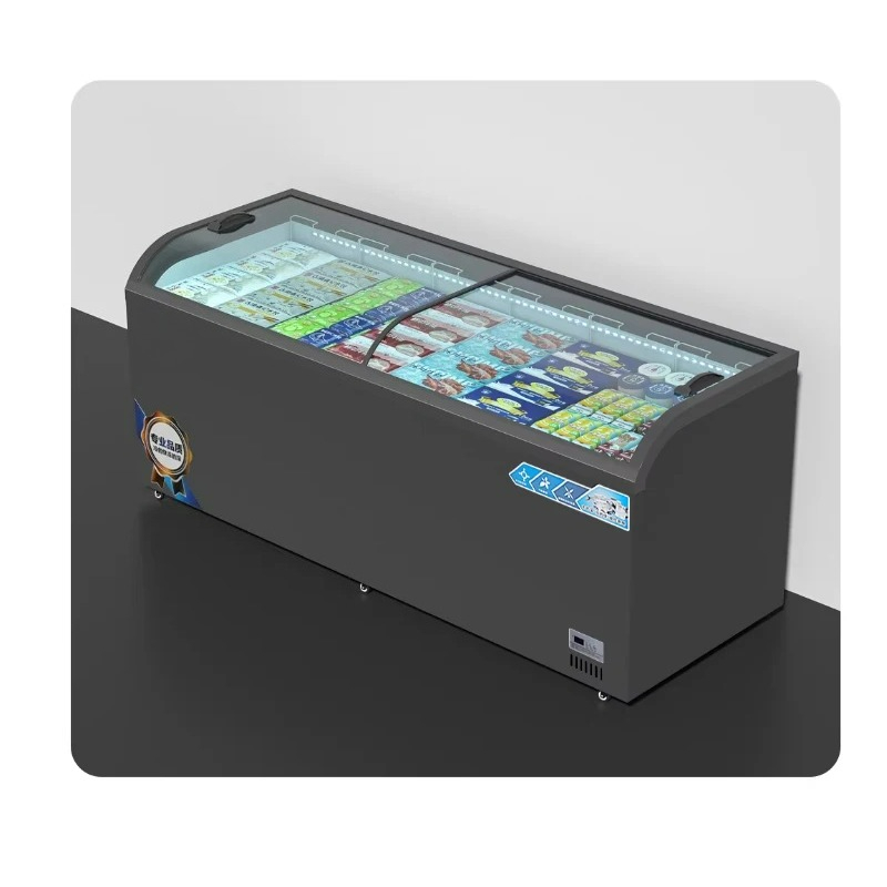 Ticari Büyük Kapasiteli Dondur - Glass Cabinet Display incelemesi ve fiyatı