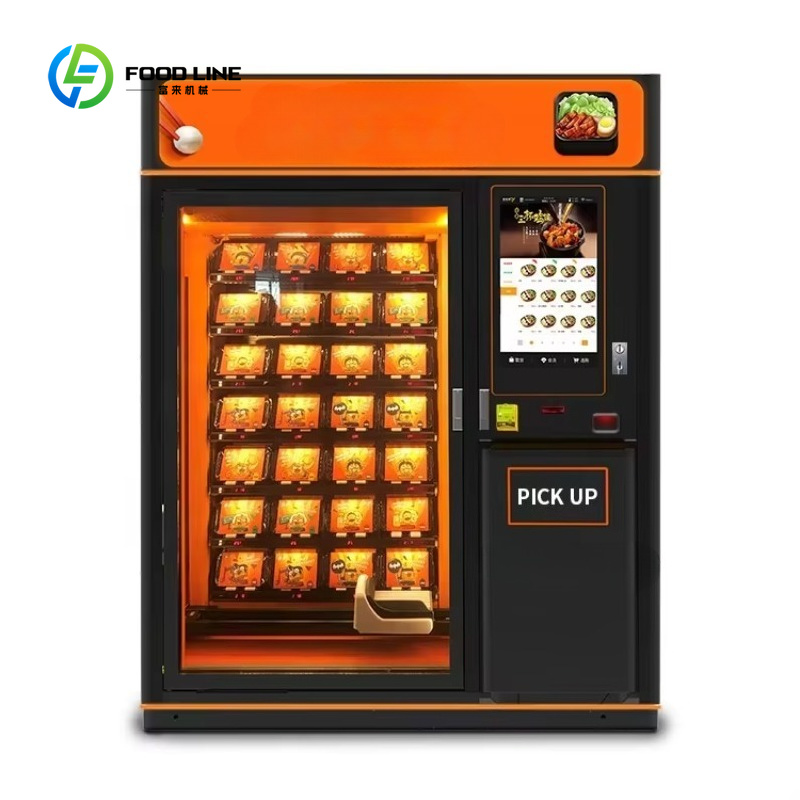 Özelleştirilmiş Sıcak Yemek Ot - Popcorn Vending Machine incelemesi ve fiyatı