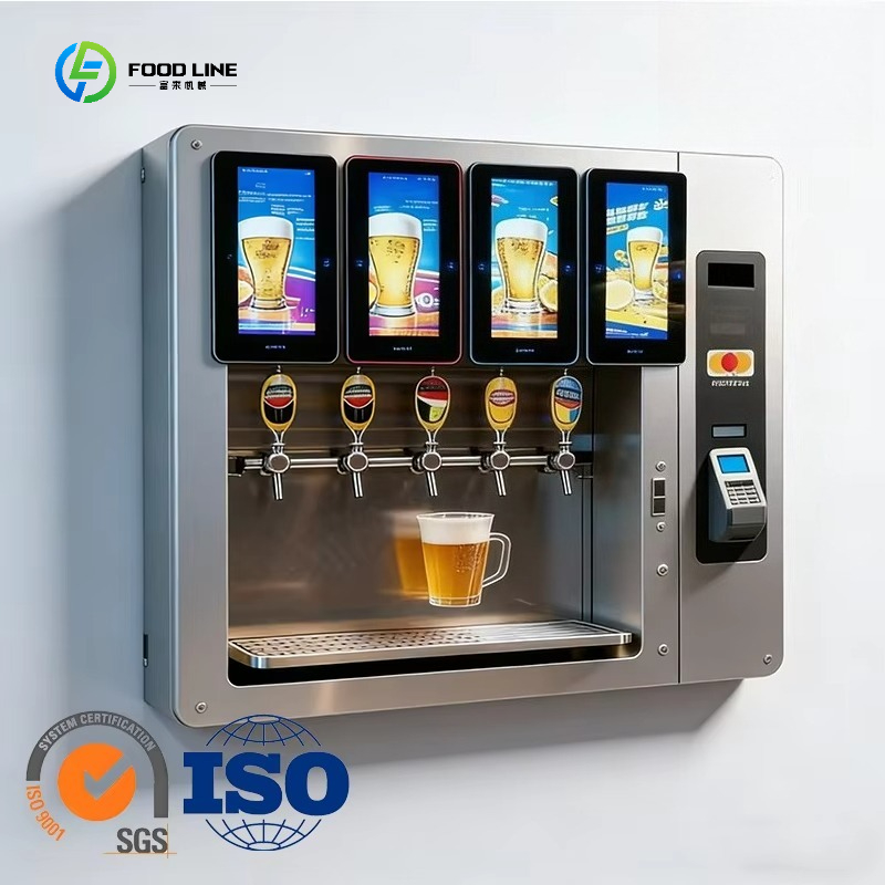 Self Servis Metal Bira Otomatı - Popcorn Vending Machine incelemesi ve fiyatı