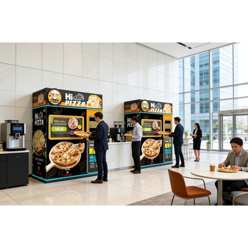 Otomatik Pizza Yapma Otomatı T - Commercial Vending Machine incelemesi ve fiyatı