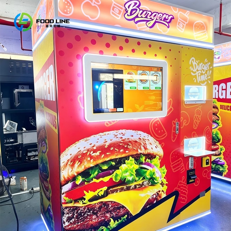 Özelleştirilmiş Otomatik Burge - Popcorn Vending Machine incelemesi ve fiyatı