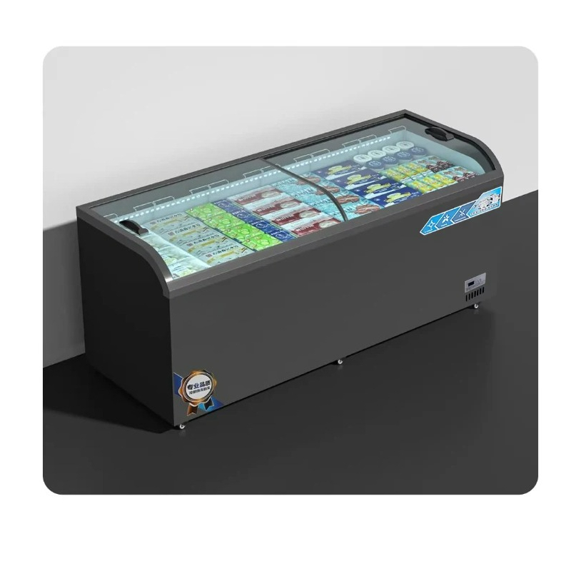 Ticari Büyük Kapasiteli Dondur - Glass Cabinet Display incelemesi ve fiyatı