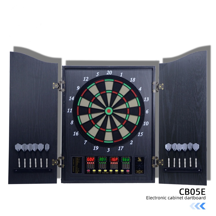 Lüks ahşap elektronik dart tah - Electronic Dartboard Cabinet incelemesi ve fiyatı