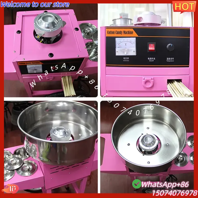 2026 Ticari Elektrikli Otomati - Candy Floss Machine incelemesi ve fiyatı