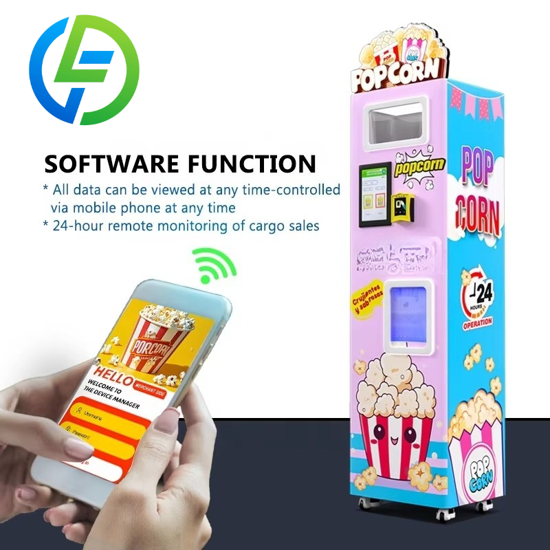 Özelleştirilmiş Fabrika Akıllı - Popcorn Vending Machine incelemesi ve fiyatı