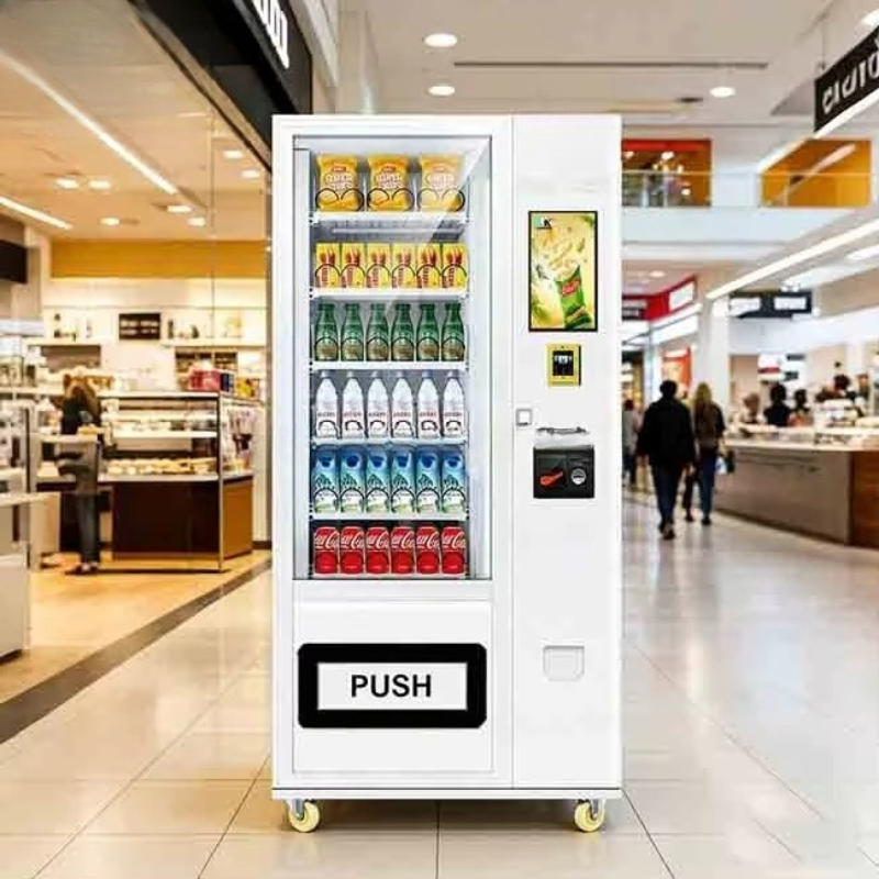 Akıllı Otomat Atıştırmalık İçe - Commercial Vending Machine incelemesi ve fiyatı