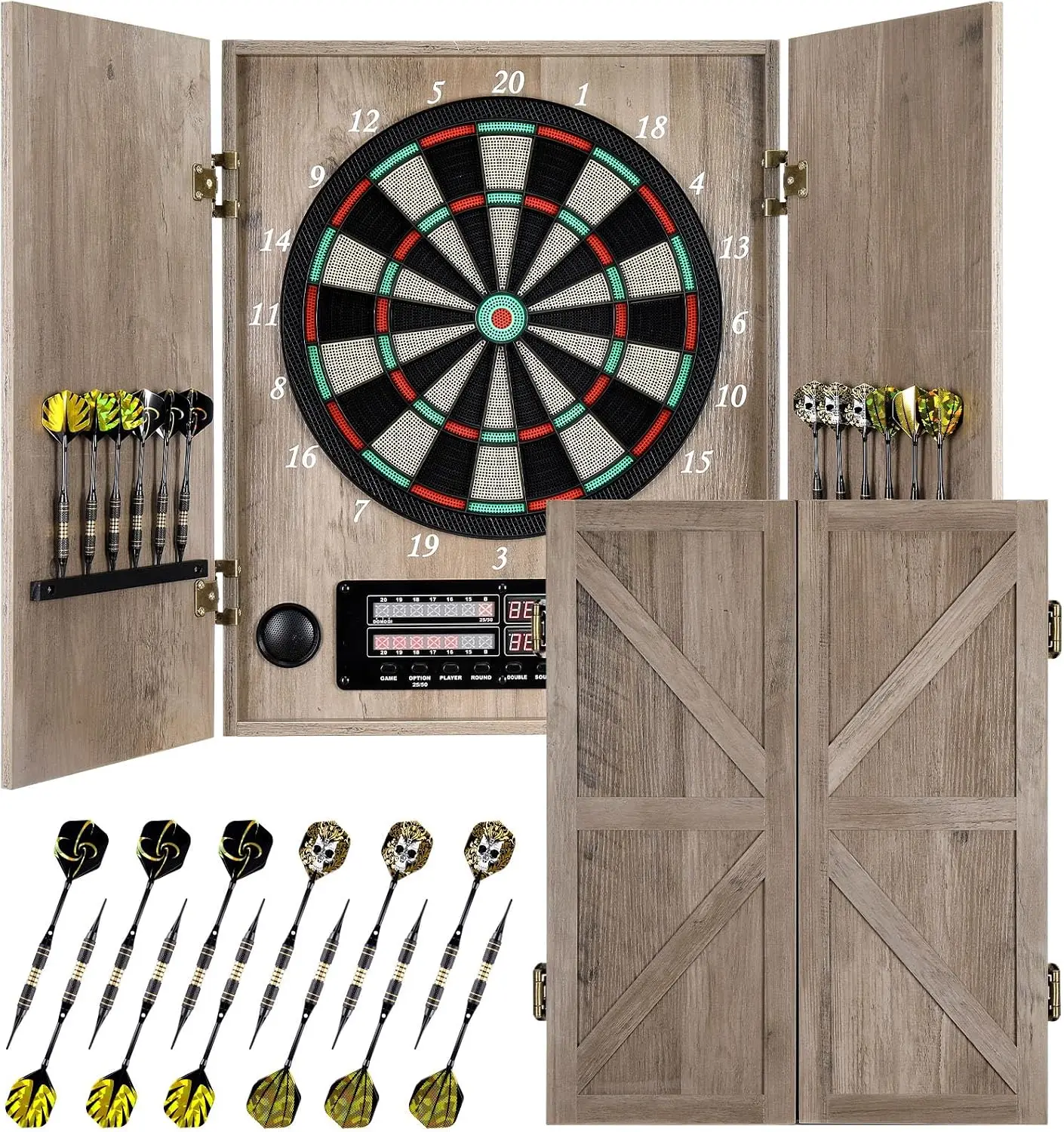 Elektronik Dart Tahtası, Yetiş - Electronic Dartboard Cabinet incelemesi ve fiyatı